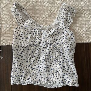 Cute floral aeropostale tank top size xs